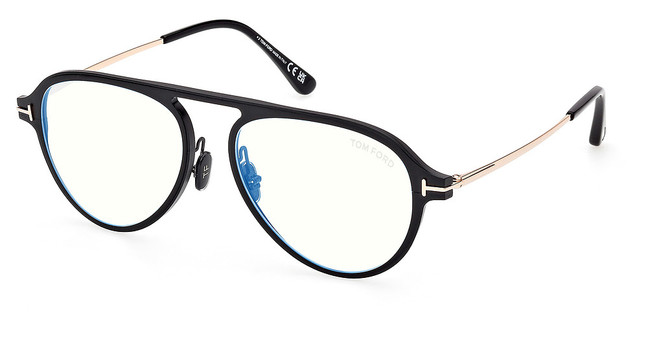 Tom Ford Eyeglasses FT5972-B matte black/002