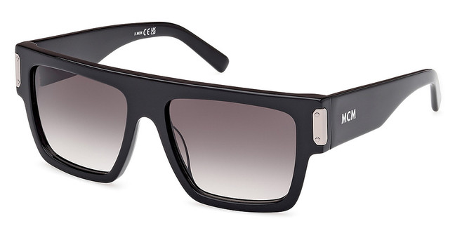 MCM Worldwide Eyeglasses MW0011 shiny black / gradient smoke/01B