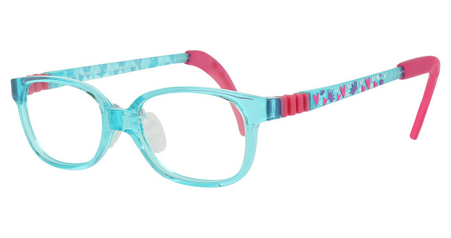 dilli dalli Eyeglasses Giggles AQUA BLUE TRANSPARENT