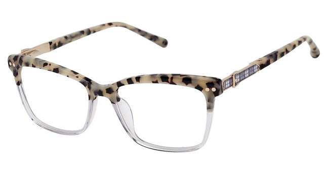 Barbour Eyeglasses BAOW019 ivory tortoise grey crystal/IVO