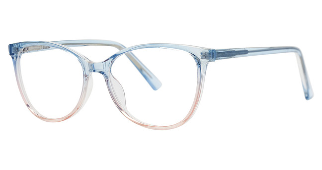 Modern Plastics II Eyeglasses CONGENIAL Blue/Pink crystal fade