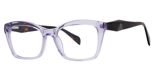 Genevieve Paris Design Eyeglasses FABIANA Lilac Cry/Tortoise