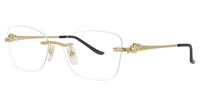 Cartier Eyeglasses CT0522O GOLD/001