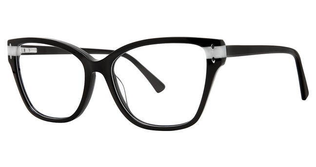 Genevieve Paris Design Eyeglasses FORMIDABLE Black/Pearl