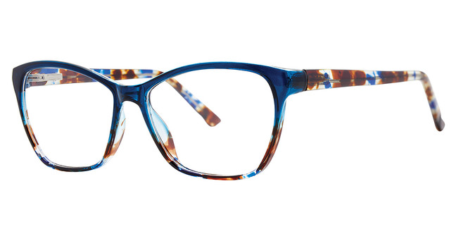 Modern Plastics II Eyeglasses IRENE Blue Marb