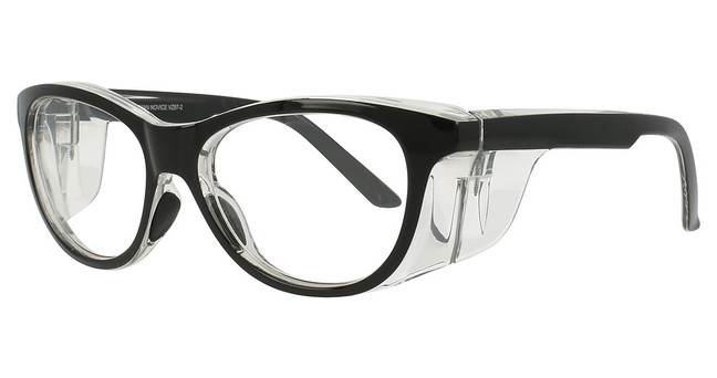 JOURNEYMAN Eyeglasses NOVICE BLACK/CRYSTAL