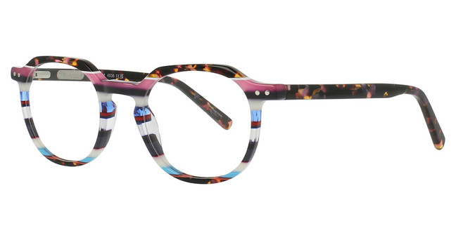 Ernest Hemingway Eyeglasses 4936 Purple Demi