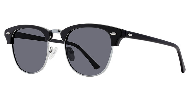 Eye Q Eyewear Eyeglasses MP5010 BLACK/SILVER/BLK