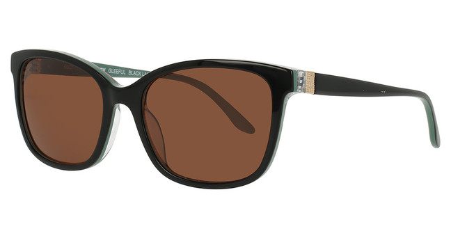 BCBG Max Azria Eyeglasses Gleeful BLACK LAMINATE