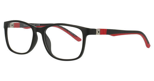 Lumax Eyeglasses 1131 Black/Red