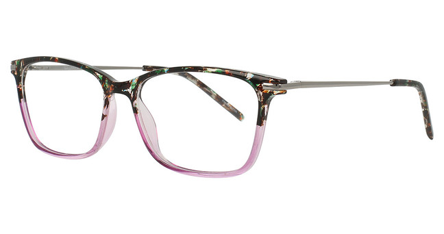 Lumax Eyeglasses 1132 Purple Marble Fade