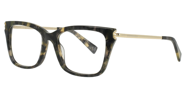 BCBG Max Azria Eyeglasses Selma BLACK MULTI