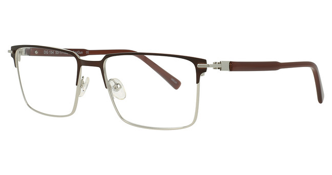 Danny Gokey Eyeglasses 154 MBrn/Gun