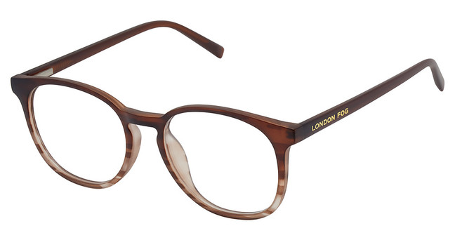 London Fog Eyeglasses LF 519 BROWN FADE/1