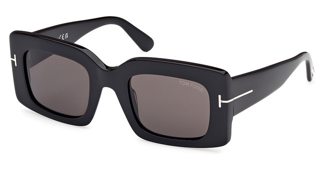 Tom Ford Eyeglasses FT1188 shiny black / smoke/01A