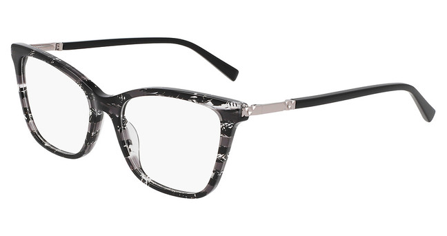 Marchon NYC Eyeglasses M-5040 GRAPHIC BLACK CRYSTAL/004