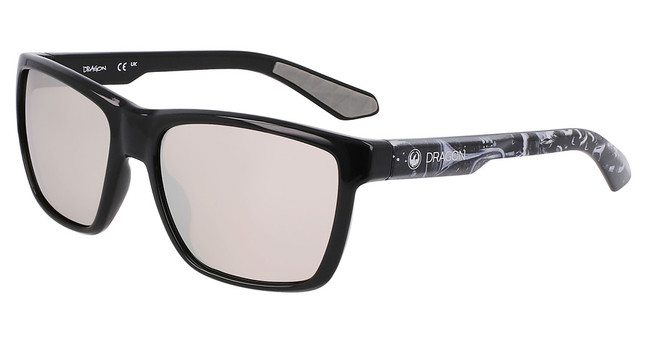 Dragon Eyeglasses DR DALE ATH LL ION BLK/BW BENCHETLER/LL SILV ION/006