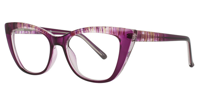 Enhance Eyeglasses 4528 Plum
