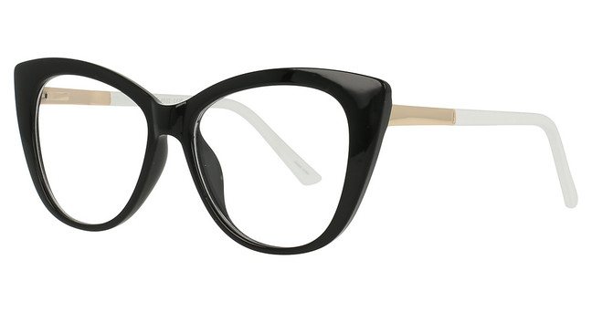 Enhance Eyeglasses 4532 Black/White