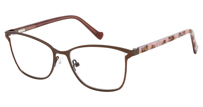 BETSEY JOHNSON Eyeglasses 24 CARAT Brown/BRN
