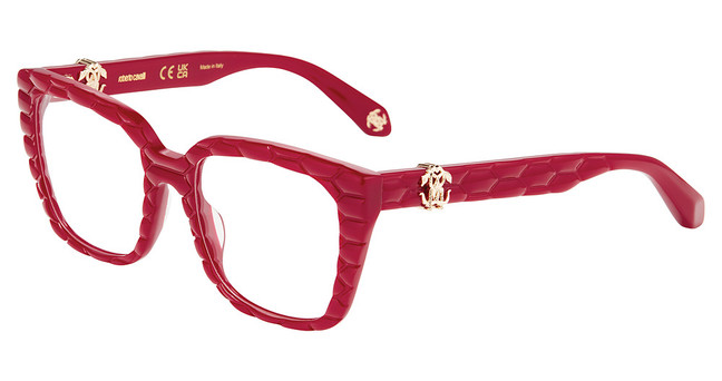 Roberto Cavalli Eyeglasses VRC106V SHINY FULL RED