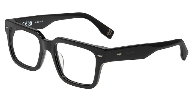 Police Eyeglasses VPLQ73 SHINY BLACK