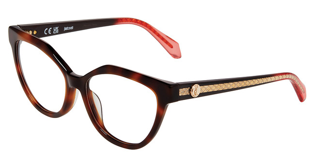 Just Cavalli Eyeglasses VJC130V HAVANA BROWN