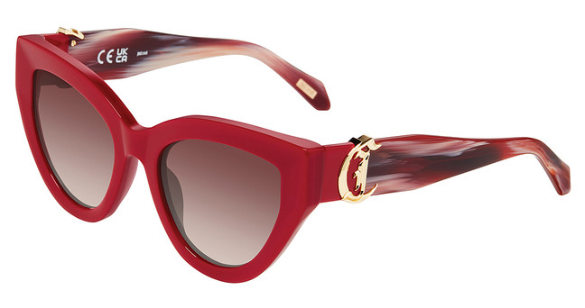 Just Cavalli Eyeglasses SJC143V SHINY FULL RED