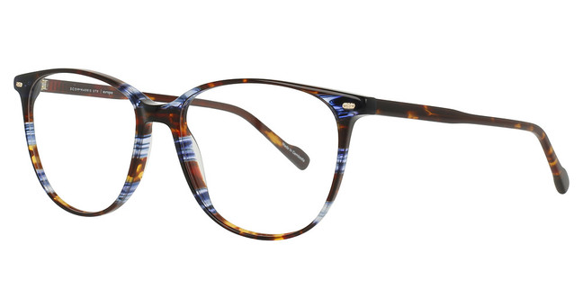 Scott Harris UTX Eyeglasses SHX-024 Indigo / Tortoise/2