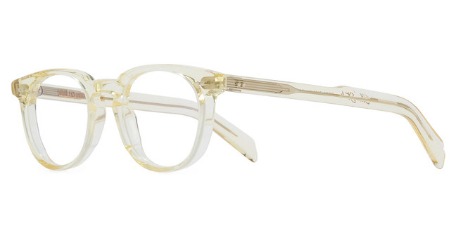 Cutler and Gross Eyeglasses CGOPGR0947ICS CRYSTAL YELLOW COLOUR STUDIO/104