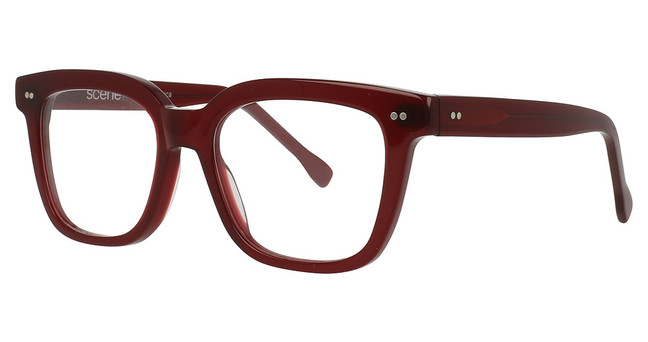 Scene Eyewear Woodstock Burgundy