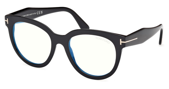 Tom Ford Eyeglasses FT5987-B shiny black/001
