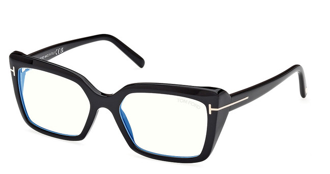 Tom Ford Eyeglasses FT5991-B shiny black/001