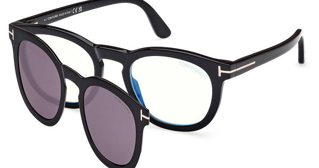 Tom Ford Eyeglasses FT5993-B shiny black/001