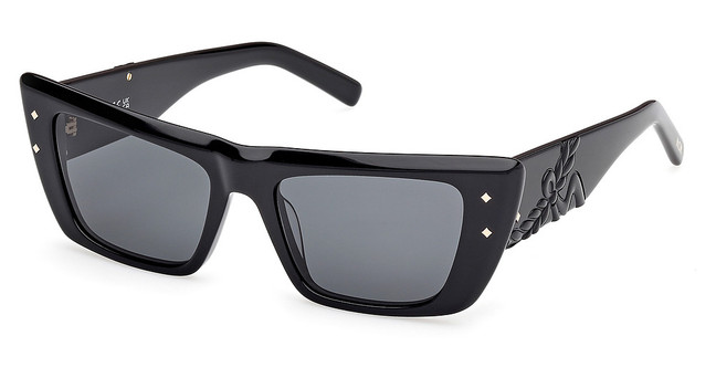 MCM Worldwide MW0021 shiny black / smoke/01A