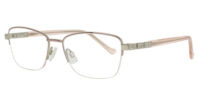 Easyclip Eyeglasses EC724 Pink & Steel/30