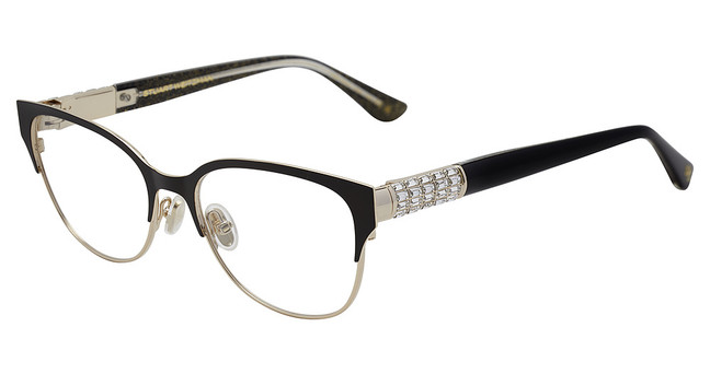 STUART WEITZMAN Eyeglasses WZN 1031/G BLK GOLD B/02M2