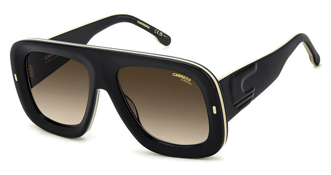 Carrera Eyeglasses FLAGLAB 18 BLK GOLD B/02M2