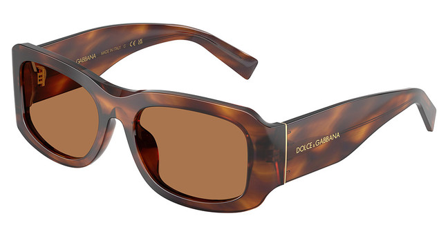 DOLCE & GABBANA Eyeglasses DG4503 STRIPED BROWN/306373