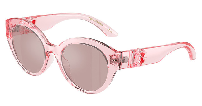DOLCE & GABBANA KIDS Eyeglasses DX6010 TRANSPARENT PINK/3098VS