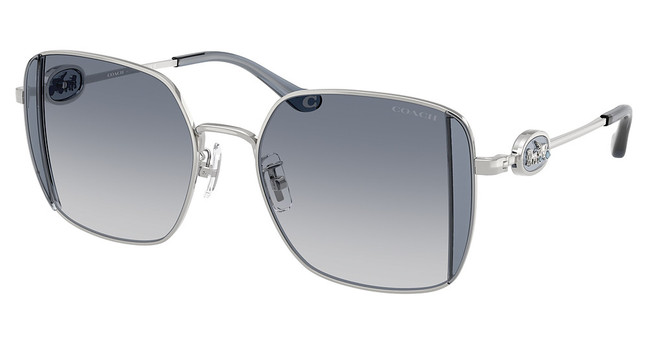 COACH HC7177B CAD72 SHINY SILVER / BLUE/900135