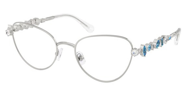 SWAROVSKI Eyeglasses SK1024 SILVER/401A