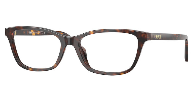 Versace Eyeglasses VE3375 DARK HAVANA/108