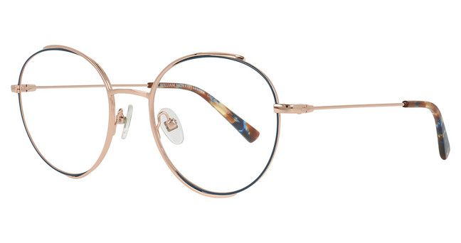 William Morris Eyeglasses WMLNWAPPING1 NAVY DARK SHINY/9132