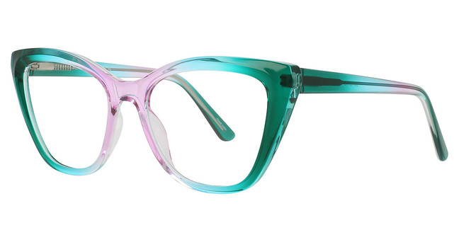 Enhance Eyeglasses 4503 Teal
