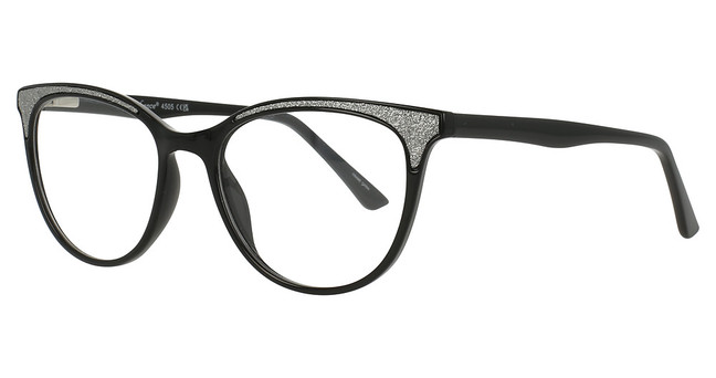 Enhance Eyeglasses 4505 Black Sparkle