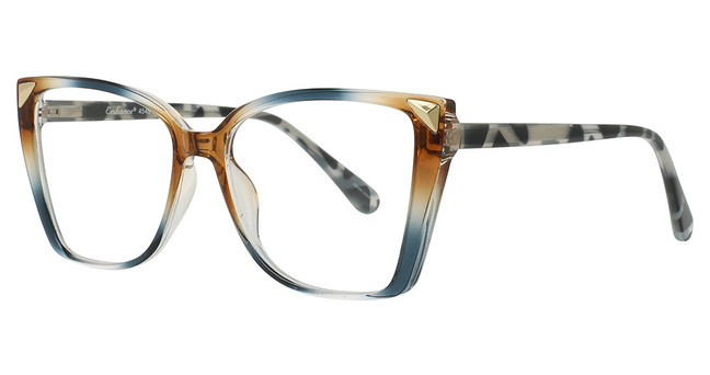 Enhance Eyeglasses 4545 Brown/Blue