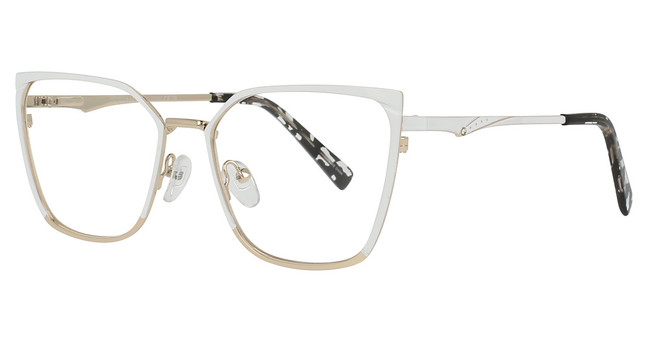 Lumax Eyeglasses 1160 White/Gold
