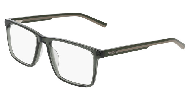 Nautica Eyeglasses N8196 CRYSTAL OLIVE/325