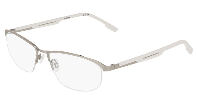 Flexon Eyeglasses FLEXON E1158 SATIN SILVER/042